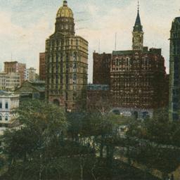 City Hall Park and Newspape...
