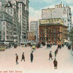New York, Broadway and 23rd...