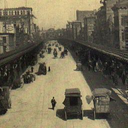 Third Ave., Looking North, ...