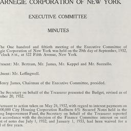 Executive Committee Meeting