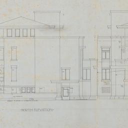 North, south elevations