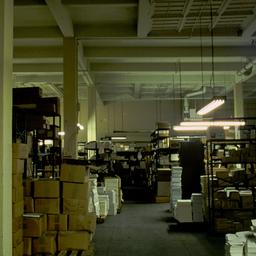 Interior view, storage area.