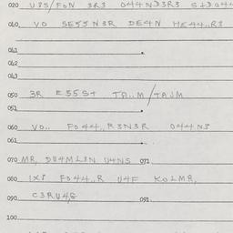Western questionnaire, answ...