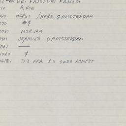 Western questionnaire, answ...