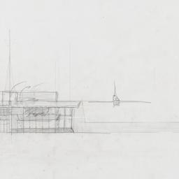 Two exterior elevations