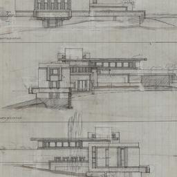 Working drawing #1: Front, ...