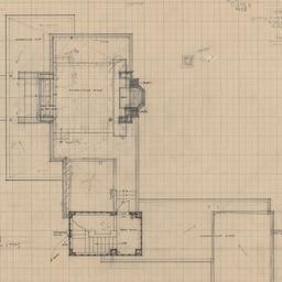 Working drawing #3: Roof plan