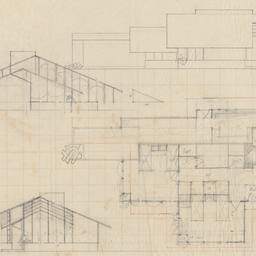 First floor plan, elevations