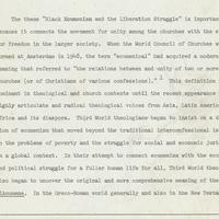 Black Ecumenism and the Lib...