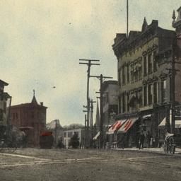 Main St. at Pleasant Square...