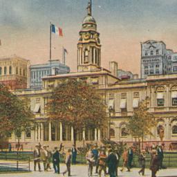 City Hall and Park, New York