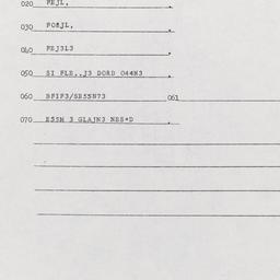 Western questionnaire, answ...