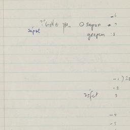 Eastern questionnaire, blue...