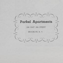 Parkel Apartments, 1266 E. ...