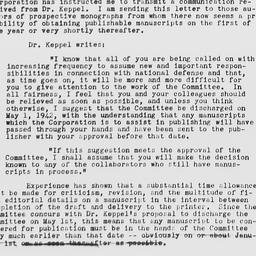 Draft of letter from Donald...