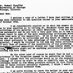 Letter from Shelby M. Harri...