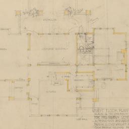 First floor plan