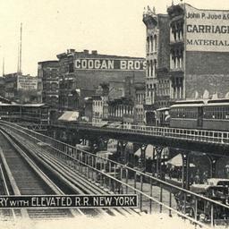 Bowery With Elevated R.R. N...