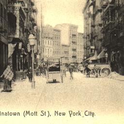 Chinatown (Mott St), New Yo...