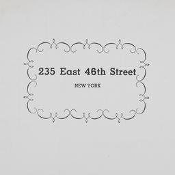 235 E. 46 Street, 235 East ...