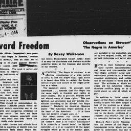 Article by Doxey A. Wilkers...