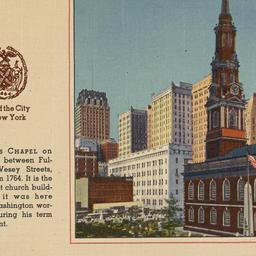 Landmarks of New York City....