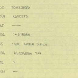Western questionnaire, answ...