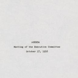 Executive Committee Meeting