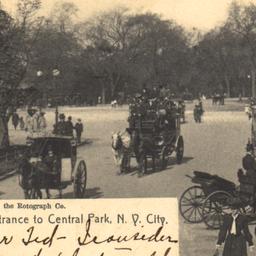 Entrance to Central Park, N...