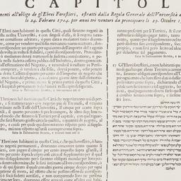 Capitoli Attinenti all'...