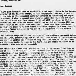 Letter from Samuel A. Stouf...