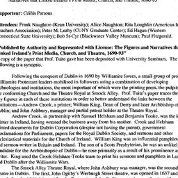 Minutes, 2003-12-05. Irish ...