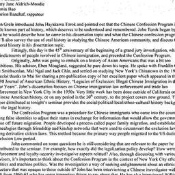 Minutes, 2001-02-14. Oral H...