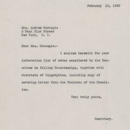 Board Meeting, 4/16/1923