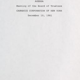 Meeting of the Board of Tru...