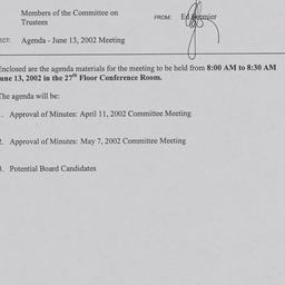 Board of Trustees - Meeting...