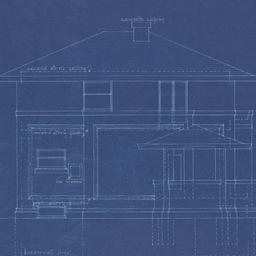 House #2: Side elevation