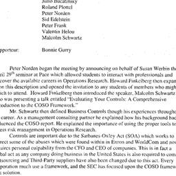 Minutes, 2004-04-04. Organi...