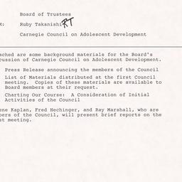Board of Trustees