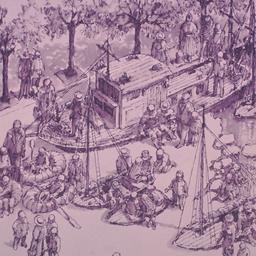 Aerial perspective drawing,...