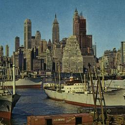 Skyline of Lower Manhattan,...