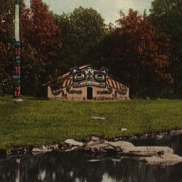 Tlinket Totem Pole and Hous...