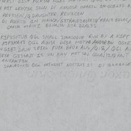 Western questionnaire, answ...
