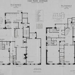 1100 Park Avenue, Plan Of A...
