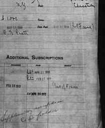 Carnegie General Donations,...