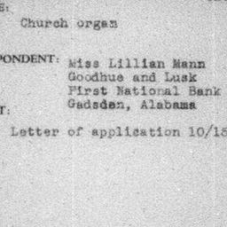 Carnegie Turn-Downs, Church...