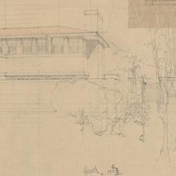 Exterior view, sketch view