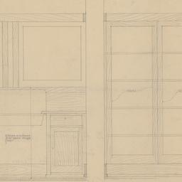 Kitchen cabinetwork elevati...