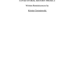 COVID-19 pandemic chronicle...