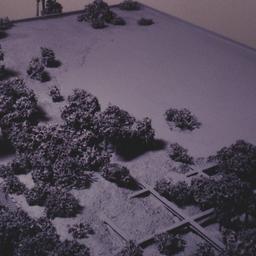 Model, aerial view.